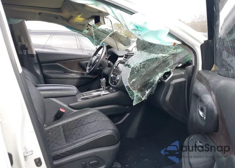 2020 Nissan Murano Platinum Intelligent Awd z USA, uszkodzony, nr VIN 5N1AZ2DS2LN129586